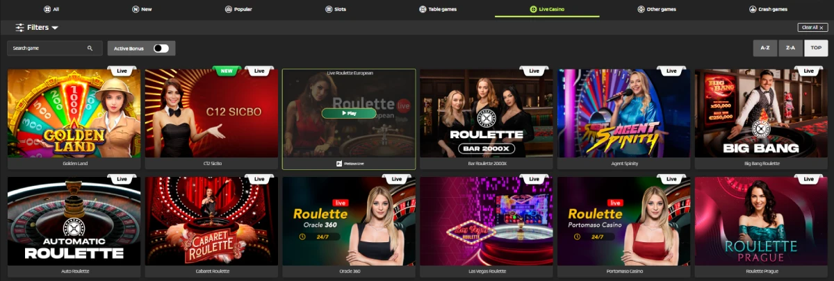 lucky manor casino live