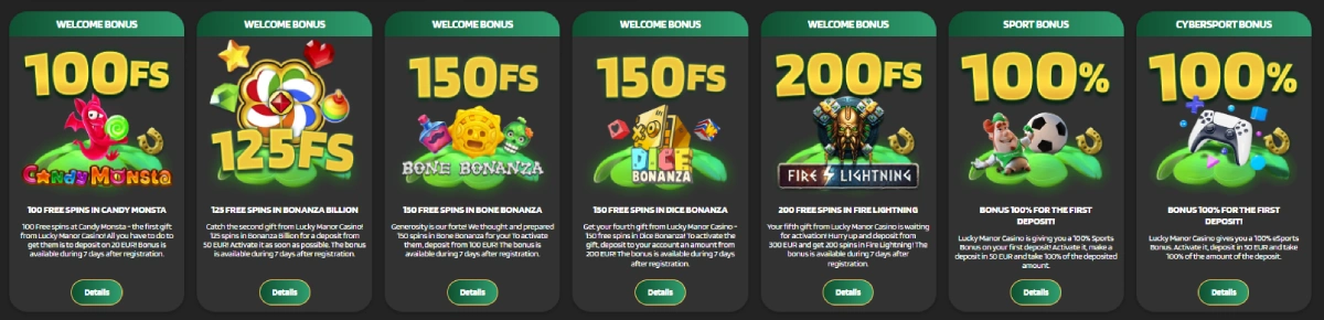 lucky manor casino promotions