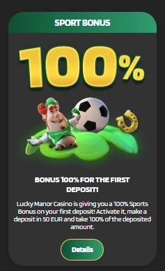 lucky manor casino sport bonus